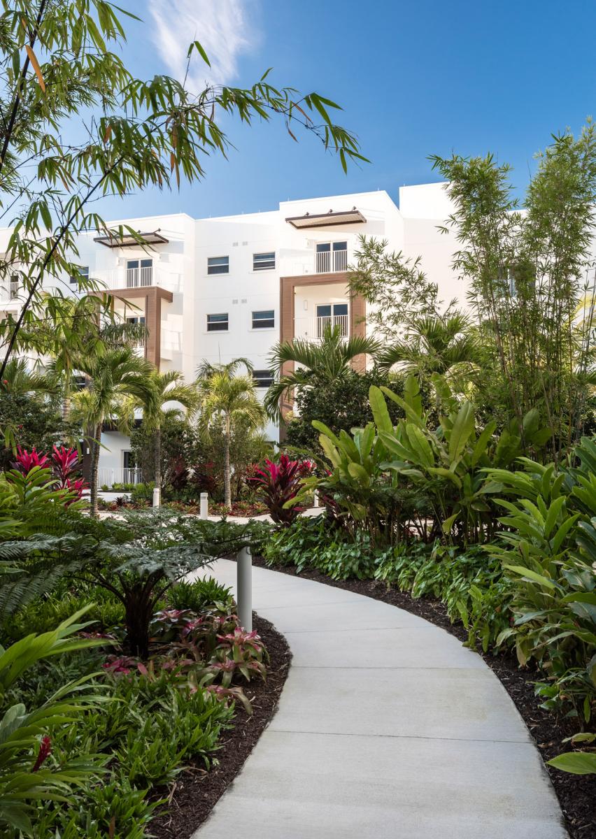 While Crossing Through The Courtyards Throughout The Campus You Will Be Greeted By Beautiful Florida Foliage Which Continually Bloom And Attract Butterflies.