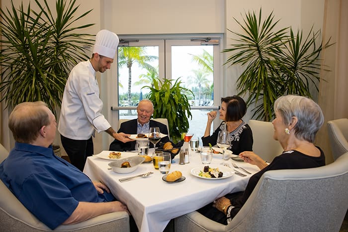 Gourmet Dinner at Azure.