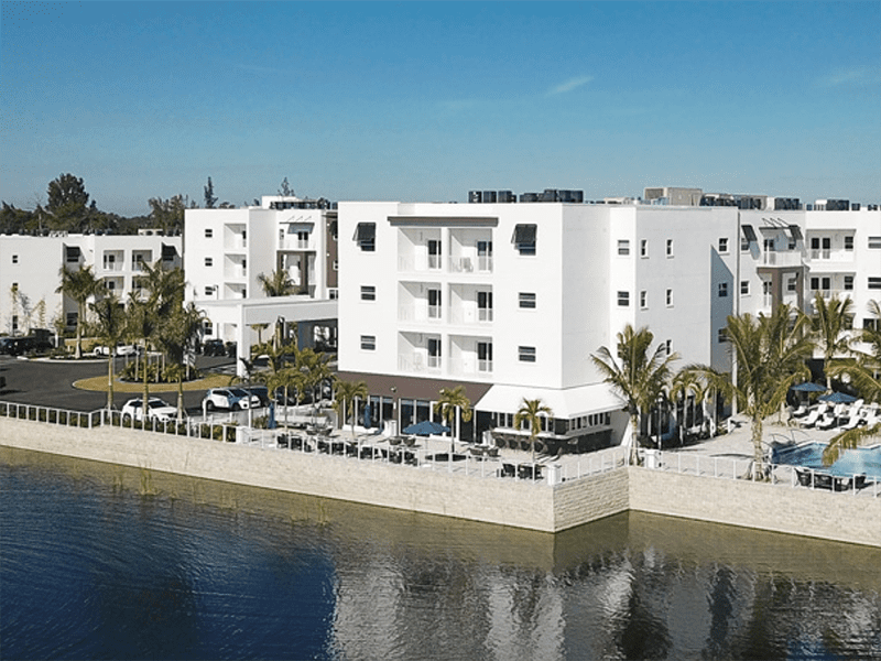 LCS-Partner-Blog-Featured-Image Aerial shot of Amavia Senior Living facility